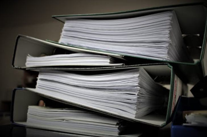 pile of documents
